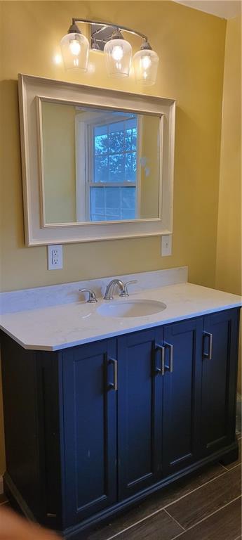 198 Little Summit Road Dunbar, PA 15431 - Photo 20 of 30 a bathroom with a sink and a mirror