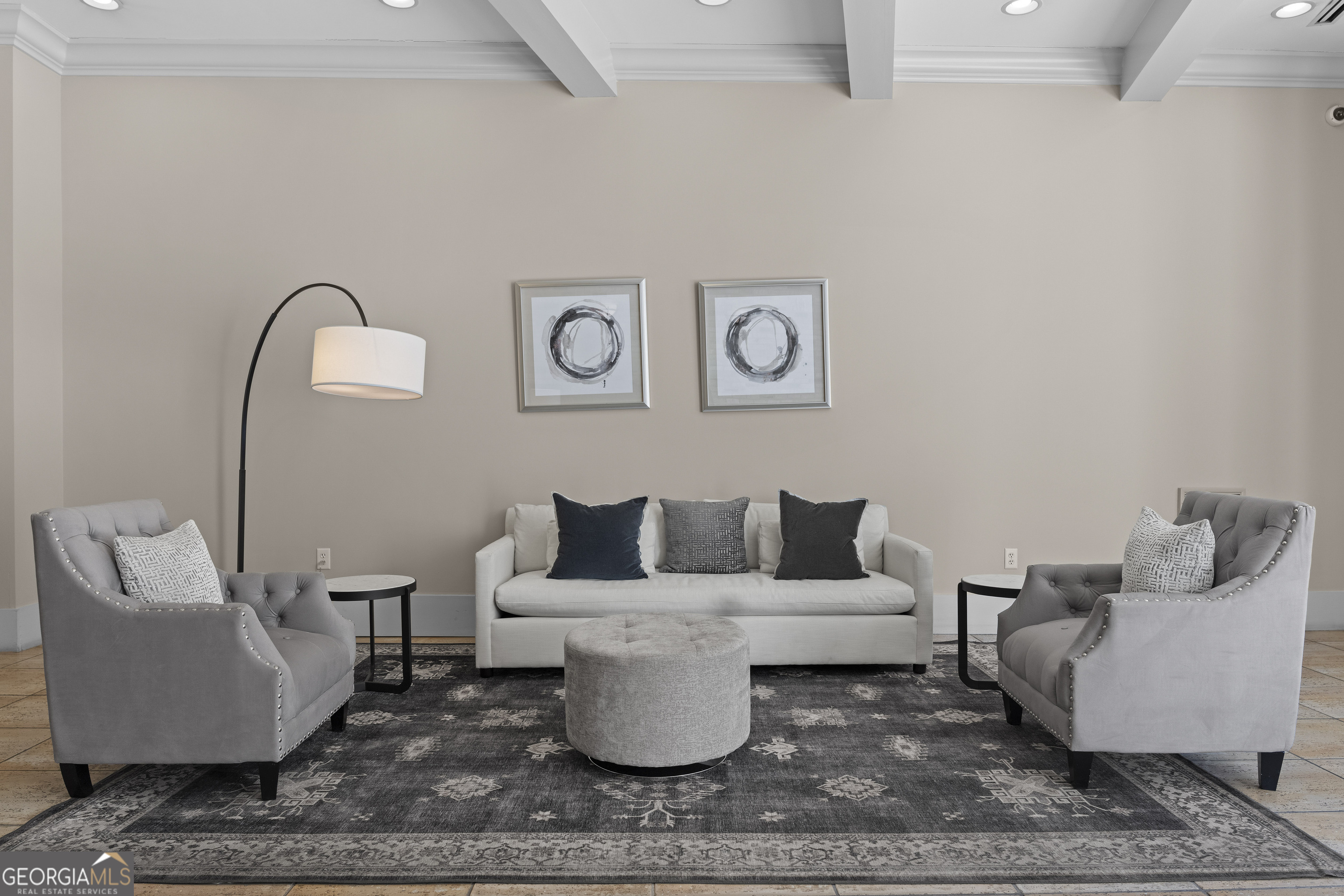 2255 Peachtree Road Northeast, Unit 521 Atlanta, GA 30305 - Photo 35 of 51 a living room with furniture and a rug