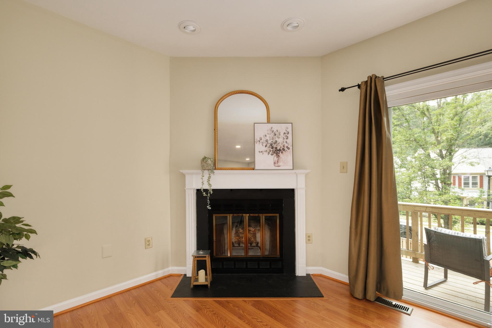 8174 Cliffview Avenue Springfield, VA 22153 - Photo 18 of 55 Wood-burning FP in LR for cozy days and nights