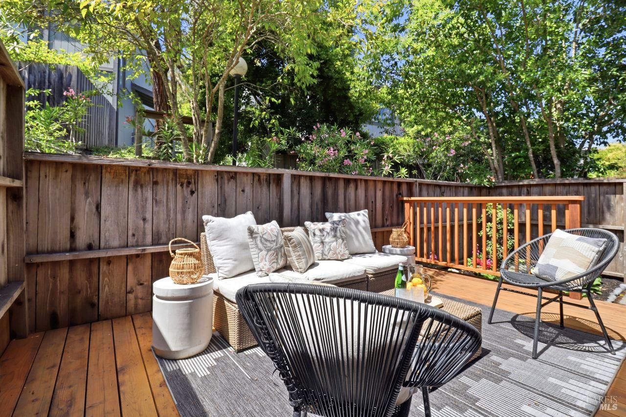 318 Sylvia Way San Rafael, CA 94903 - Photo 28 of 39 Perfect for entertaining or simply relaxing outdoors...
