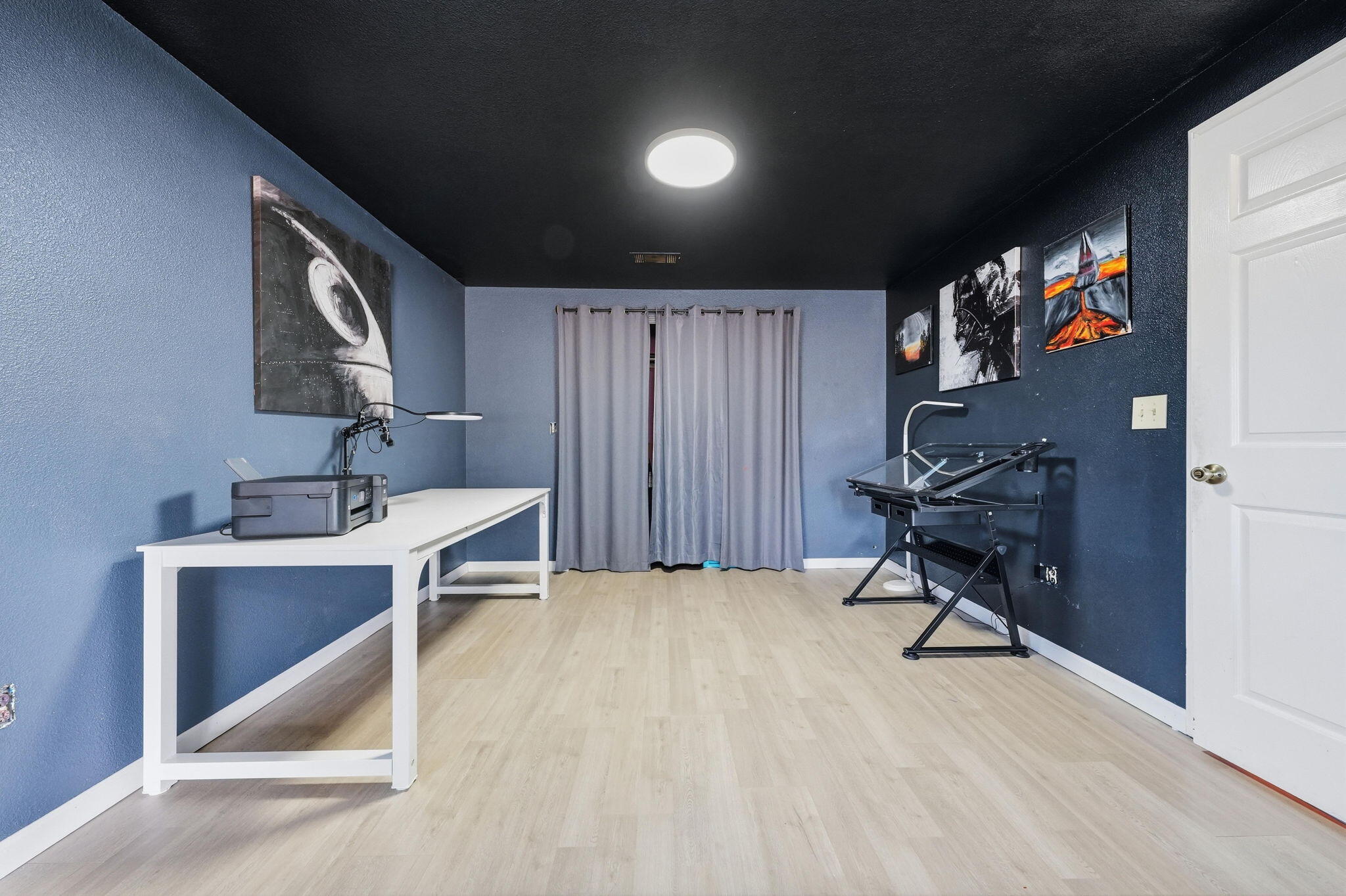 22189 Old Alturas Road Redding, CA 96003 - Photo 23 of 70 a view of a workspace with furniture and a window
