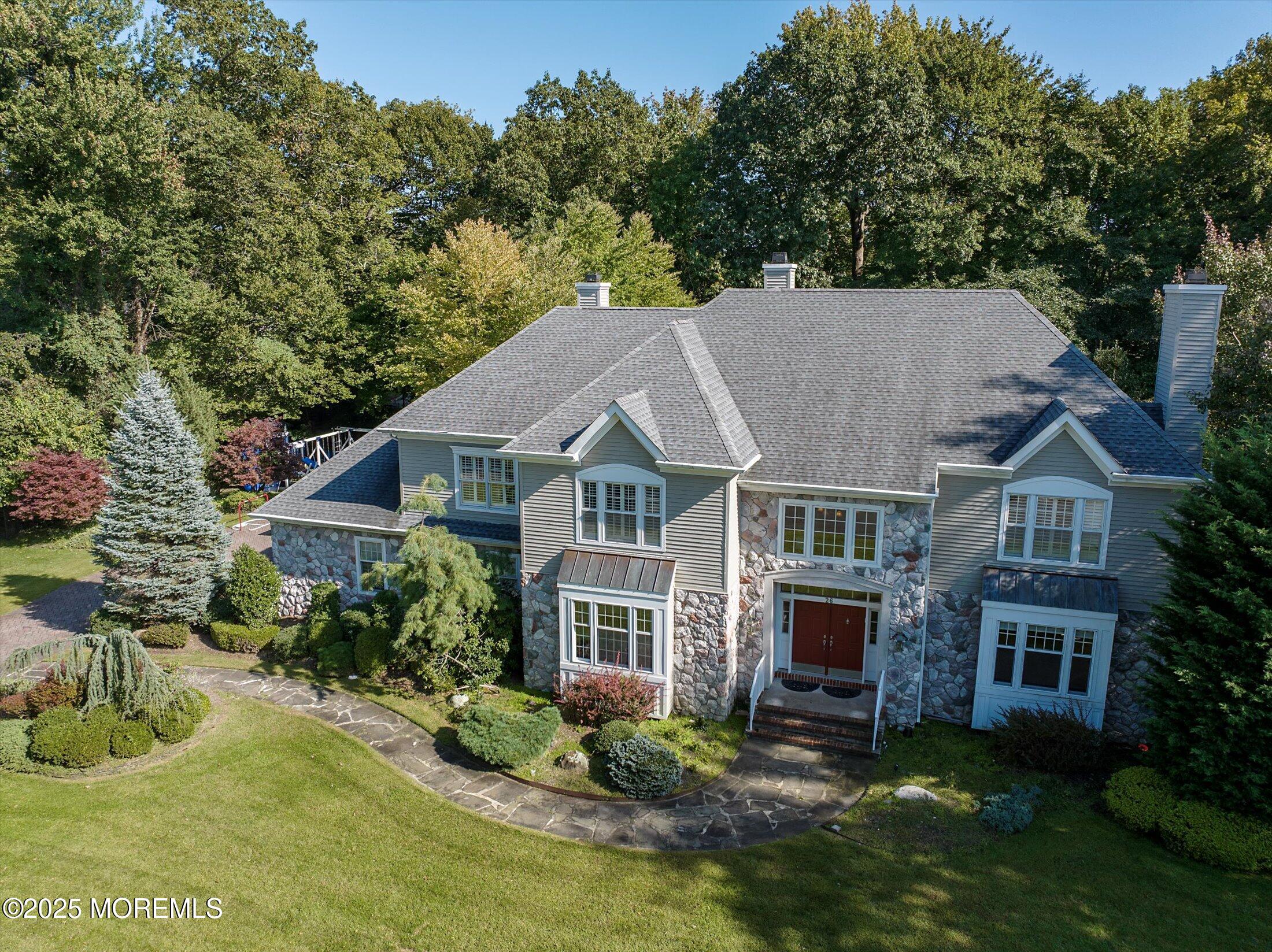 26 Bruns Road West Allenhurst, NJ 07711 - Photo 6 of 66 a aerial view of a house
