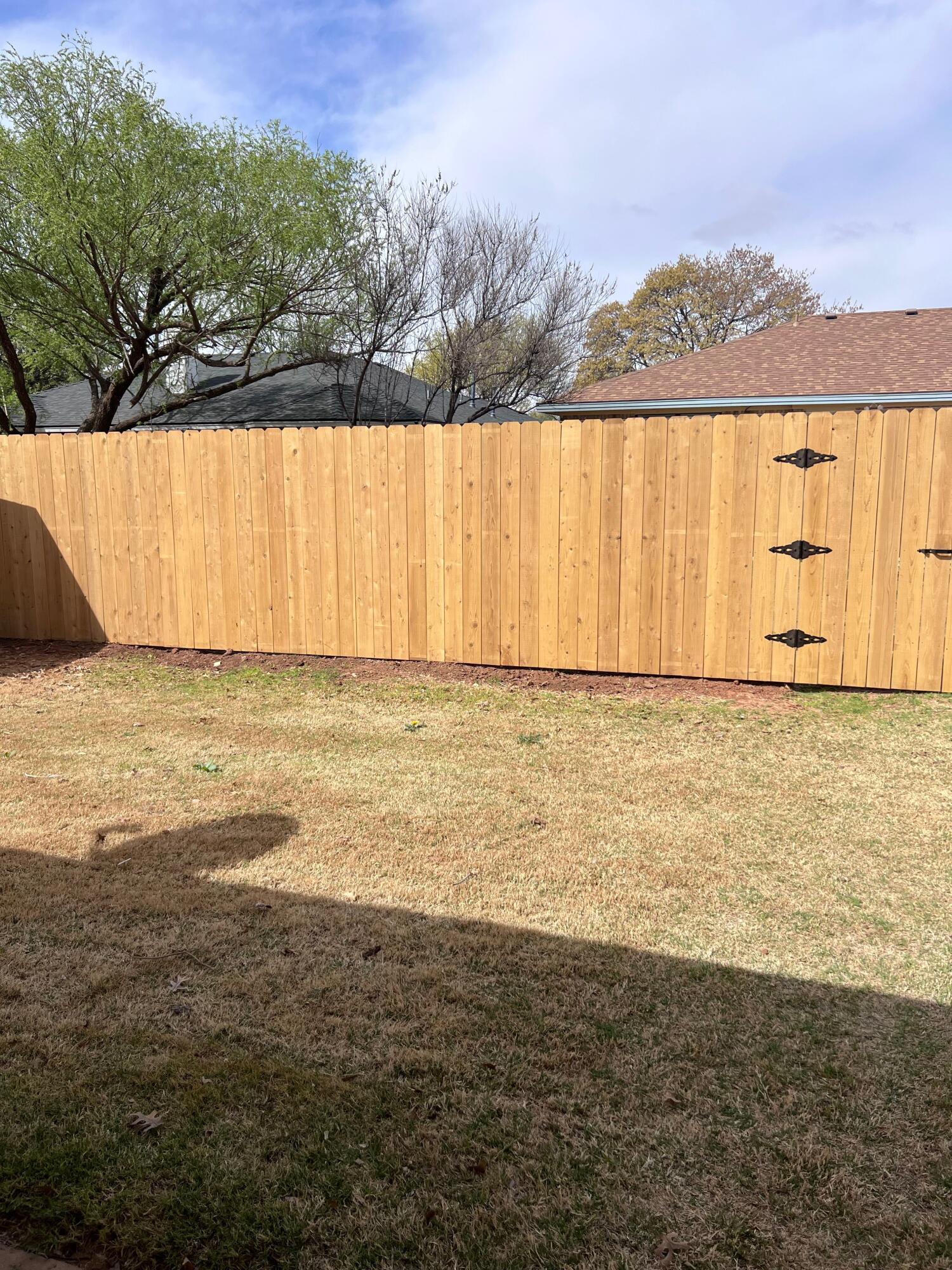 9614 Chicago Avenue Lubbock, TX 79424 - Photo 13 of 13 Backyard-Fence