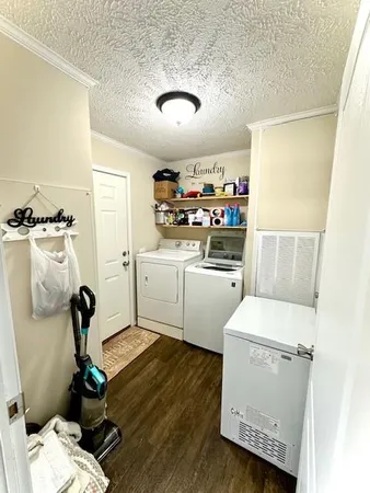 a room with storage and utility