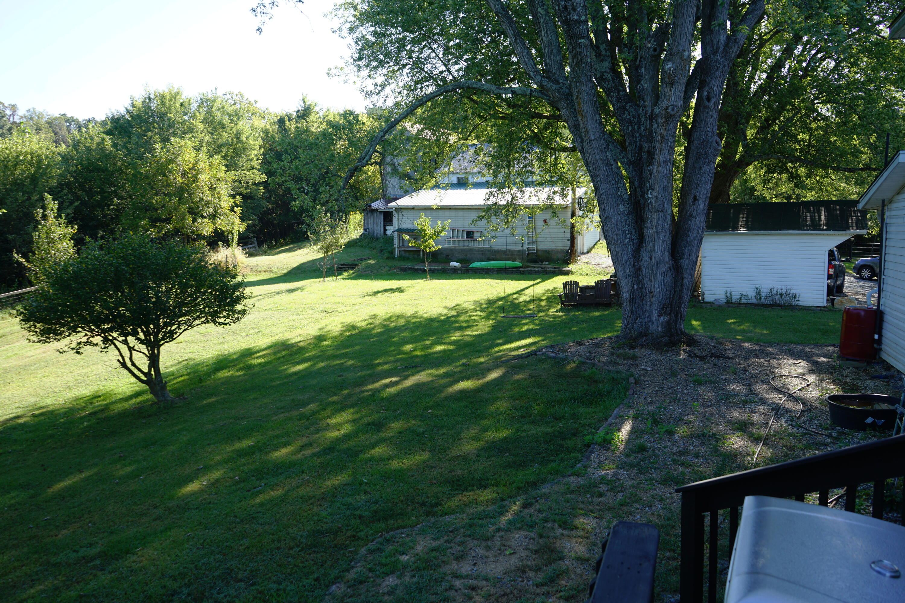 805 Longfield Road Fincastle, VA 24090 - Photo 56 of 75 View across Backyard to One of the Barns