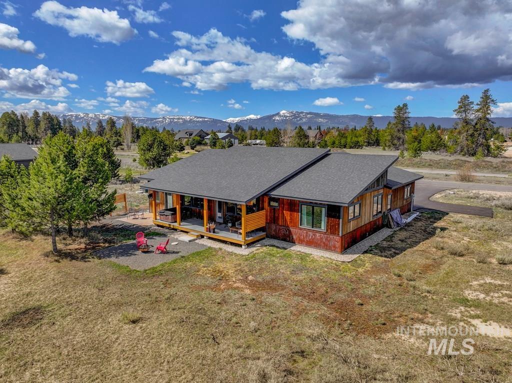 13800 Raptor Loop McCall, ID 83638 - Photo 34 of 34 Contemporary residence featuring natural wood siding and a covered porch