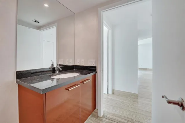 a view of closet area