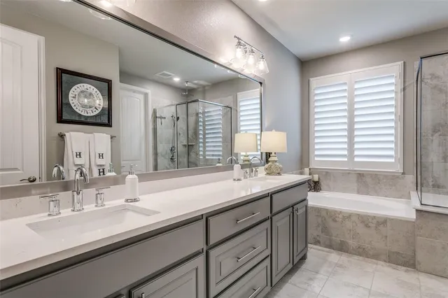 a bathroom with a sink and a bathtub