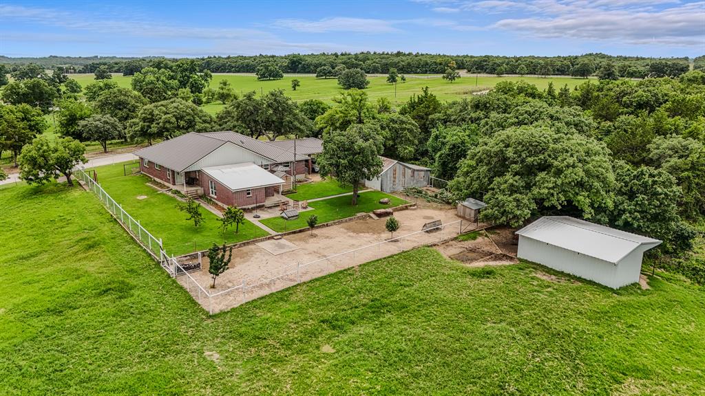 339 Colwell Road Forestburg, TX 76239 - Photo 3 of 31 Aerial view of 339 Colwell Rd in Forestburg, TX