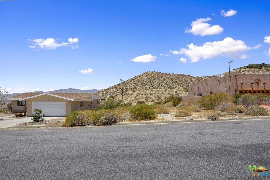 a view of a big yard of the house