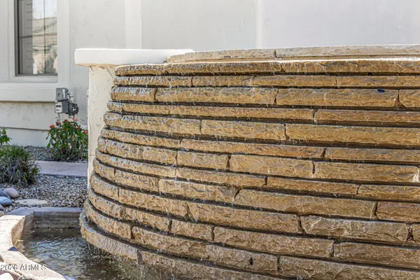 a view of a livingroom with furniture and windows