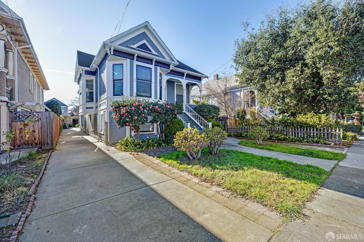 2136 Pacific Avenue Alameda, CA 94501 - Photo 1 of 1 a front view of a house with a yard