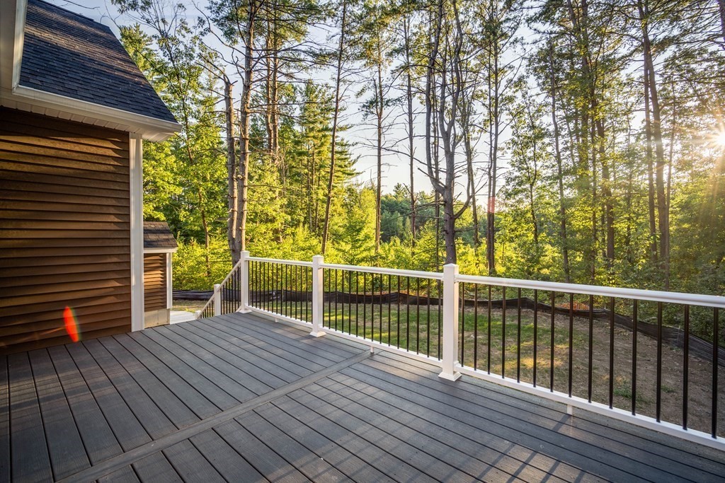 245 Glendale Road Northampton, MA 01062 - Photo 32 of 36 a view of outdoor space with wooden deck