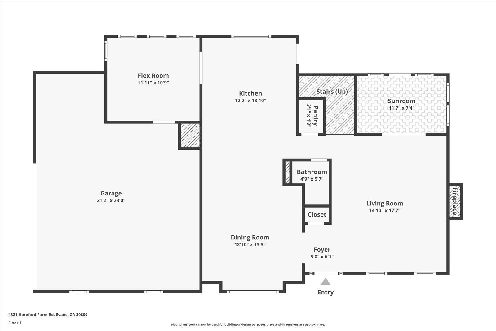 4821 Hereford Farm Road Evans, GA 30809 - Photo 49 of 50 02-Floor-1