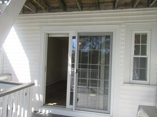a view of front door
