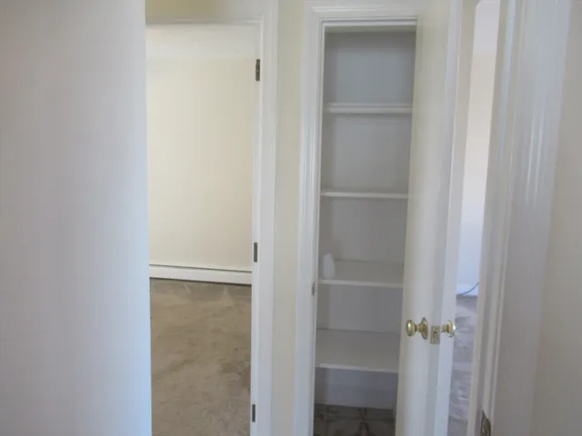 a view of a walk in closet