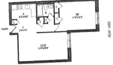 $370,000 | 2955 Ocean Parkway, Unit BR | Brighton Beach