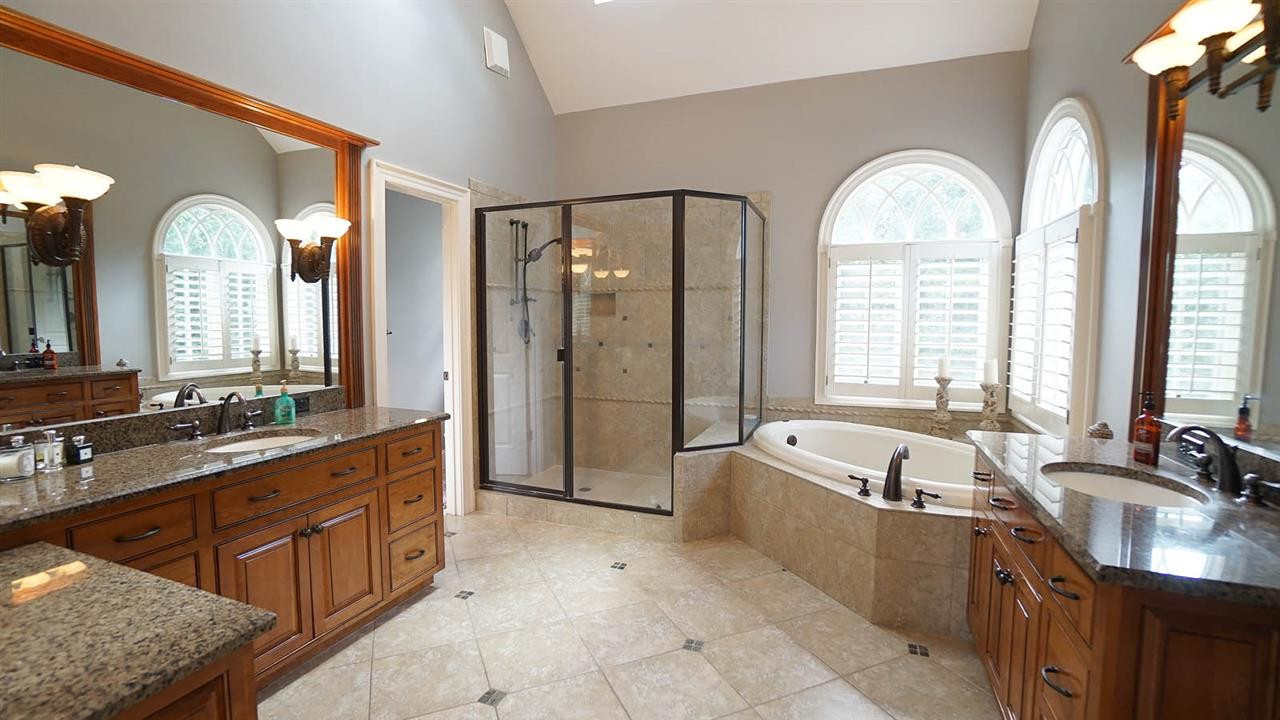 12512 Bayleaf Church Road Raleigh, NC 27614 - Photo 13 of 30 Large master, spa bath, walk in shower, lots of counter & cabinet storage area Master Bathroom