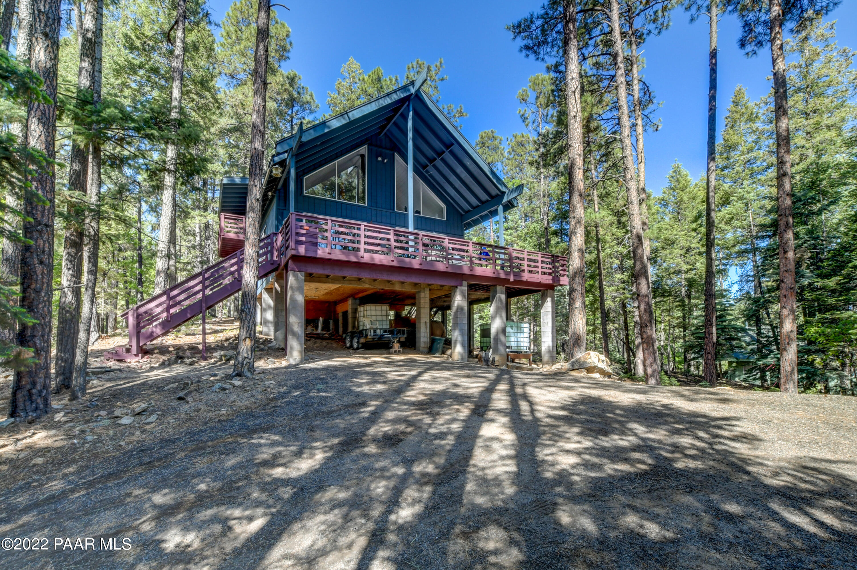 2675 Big 4 Road Prescott, AZ 86303 - Photo 2 of 29 Plenty Of Flat Parking Area