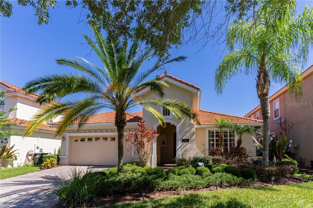 11551 Via Lucerna Circle Windermere, FL 34786 - Photo 1 of 1 Welcome home to your lovely, move-in ready Rapallo floor plan in desirable and gated Belmere. Single story, concrete block construction with tile roof and upgraded brick paver driveway and covered loggia. Energy and money saving features include in wall tailored insulation.
