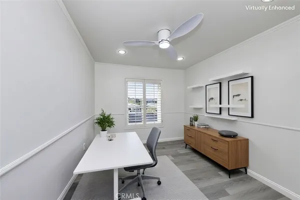 a living room with furniture and window