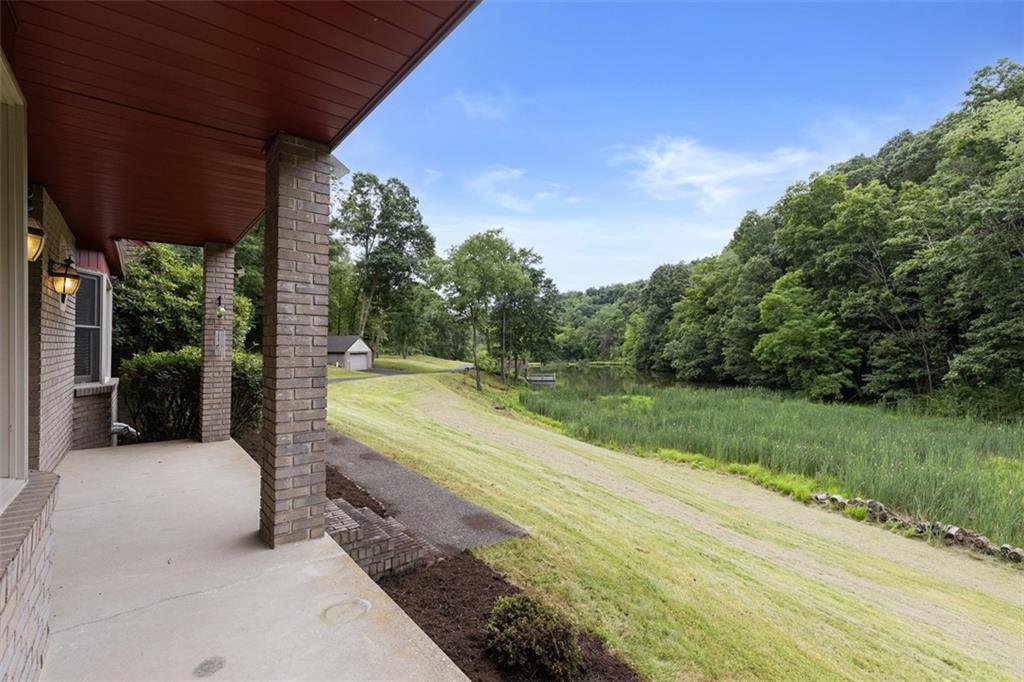 5150 Mamont Road Murrysville, PA 15668 - Photo 41 of 50 a view of a yard with potted plants