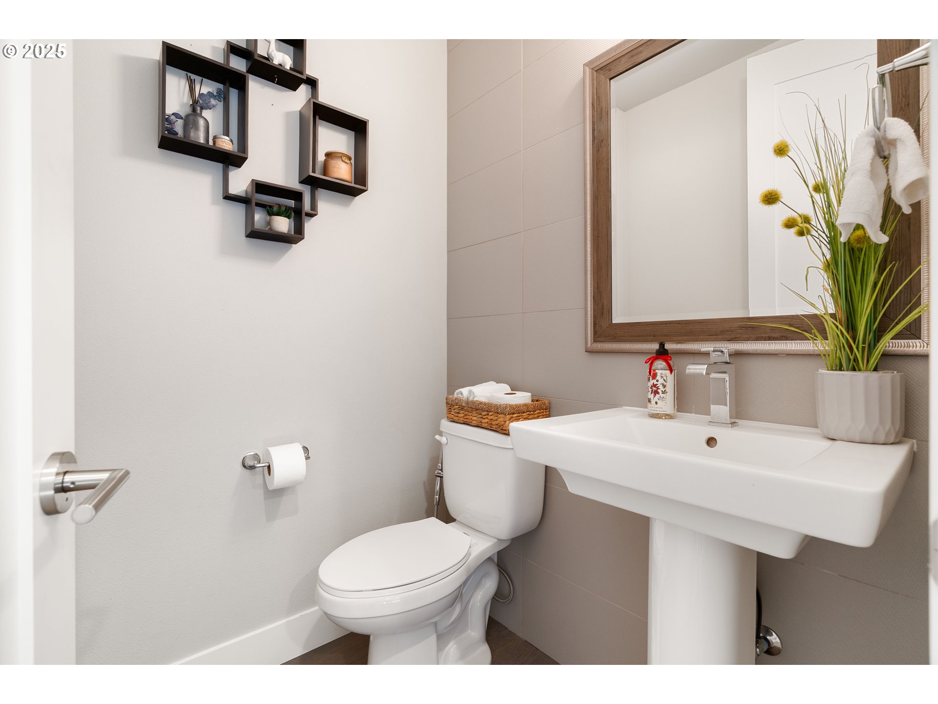 10805 Northwest Cornell Road Portland, OR 97229 - Photo 24 of 39 a bathroom with a sink toilet and mirror