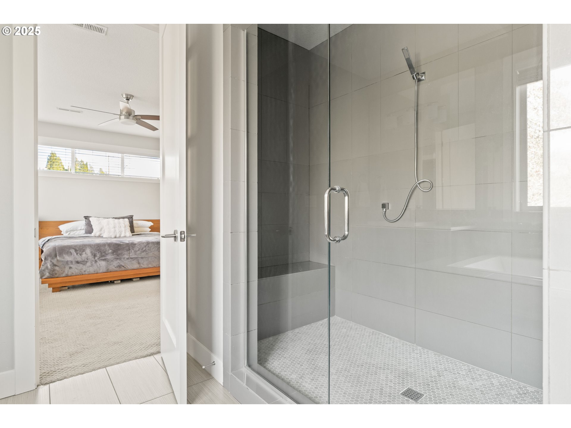 10805 Northwest Cornell Road Portland, OR 97229 - Photo 27 of 39 a bathroom with a shower and a sink