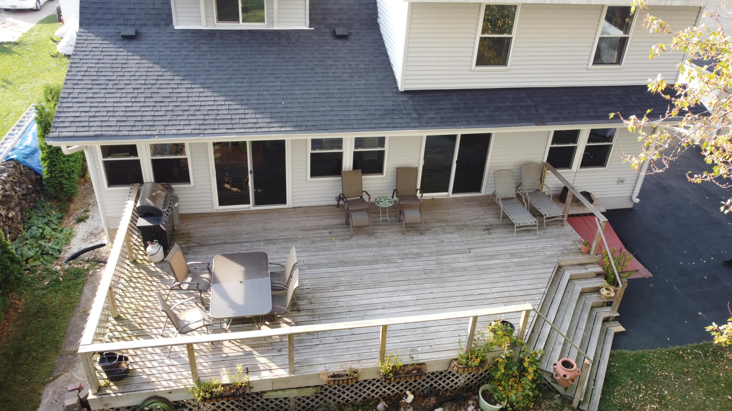 7715 West Wind Lake Road Norway, WI 53185 - Photo 30 of 63 aerial lake side