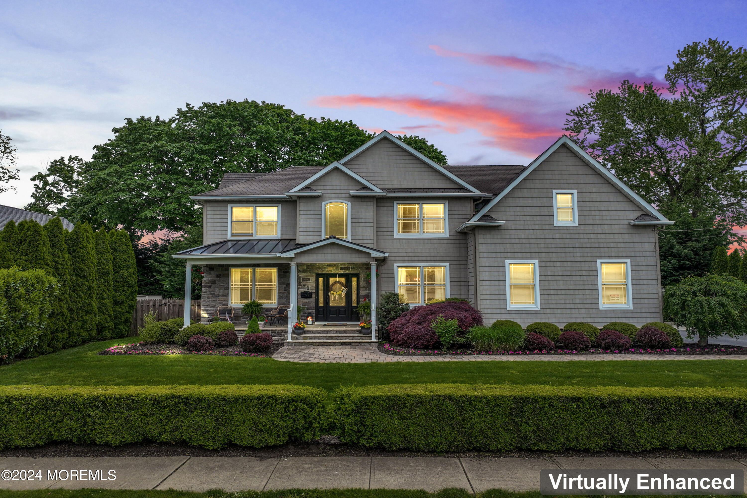 10 Poplar Avenue West Long Branch, NJ 07764 - Photo 1 of 54 front night