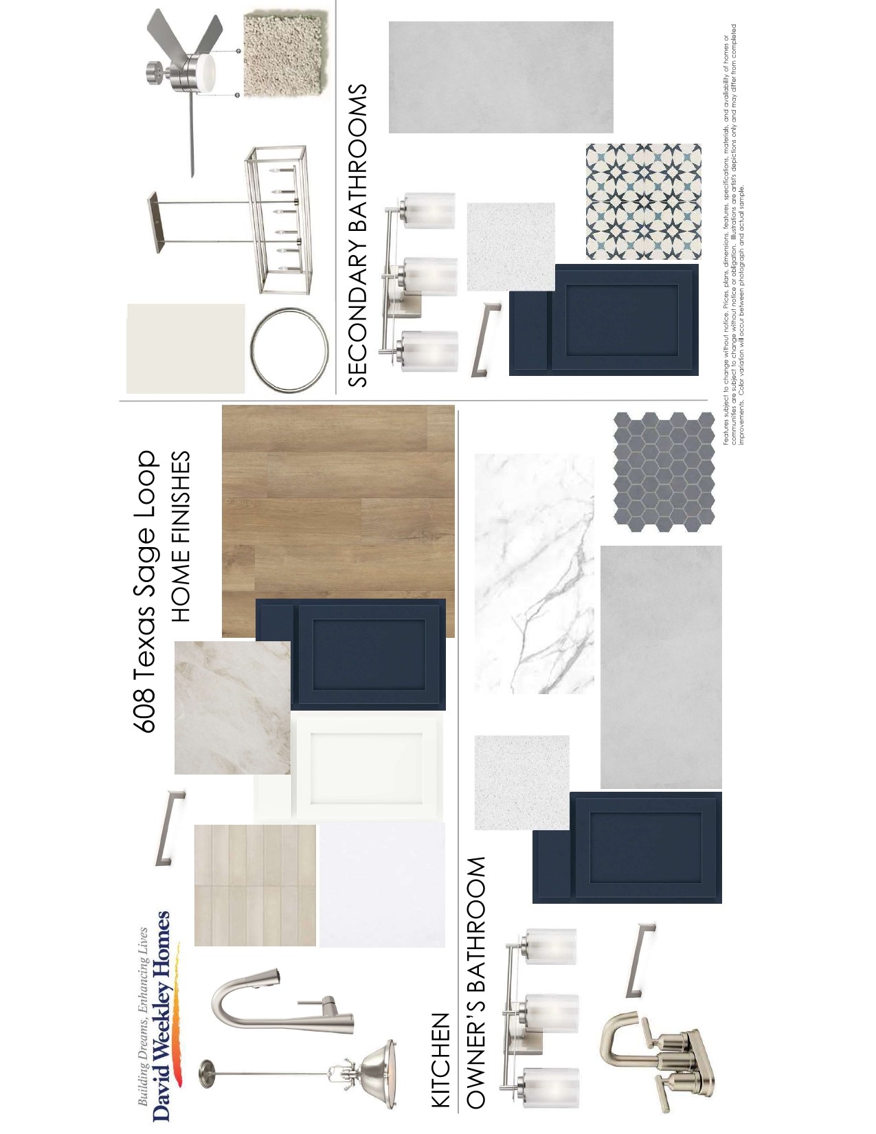 608 Texas Sage Loop Buda, TX 78610 - Photo 2 of 8 a picture of a floor plan