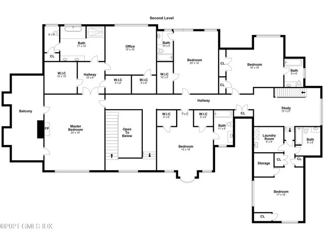 a picture of a bathroom with a shower