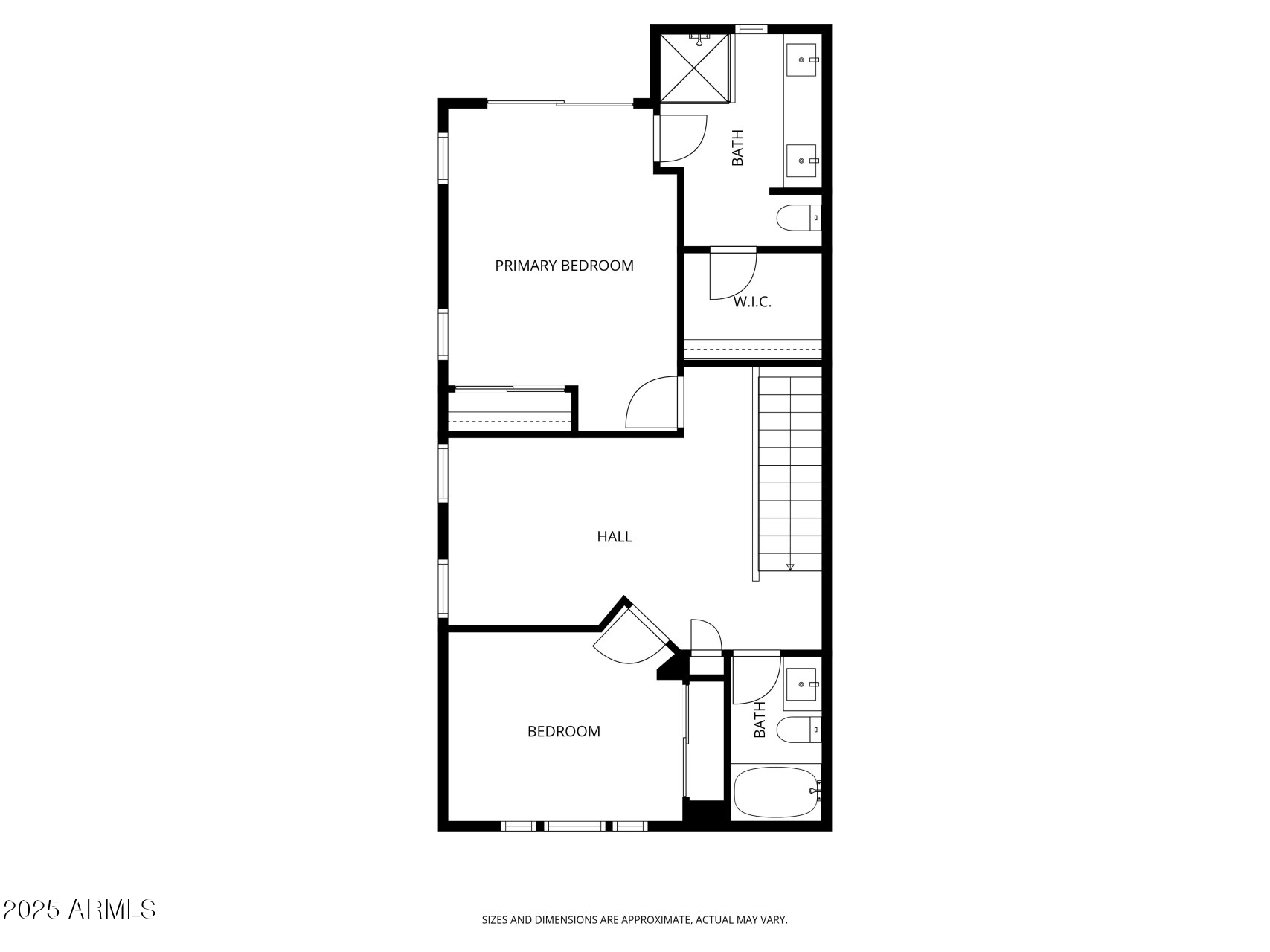 4235 North 26th Street, Unit 1 Phoenix, AZ 85016 - Photo 56 of 62 a picture of a floor plan