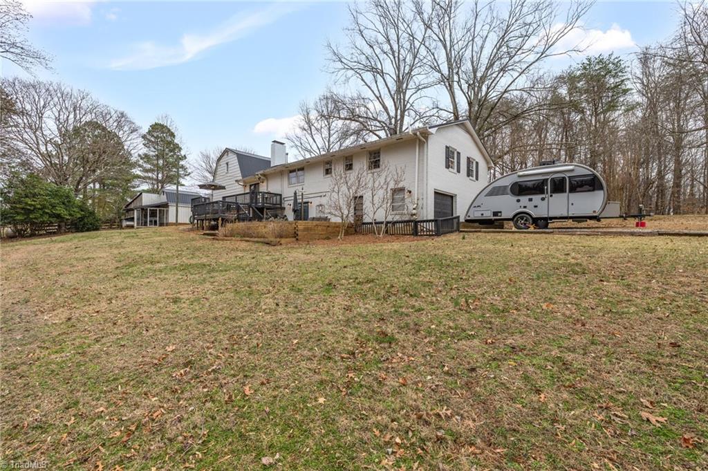 8024 Fogleman Road Oak Ridge, NC 27310 - Photo 29 of 33 Back of house