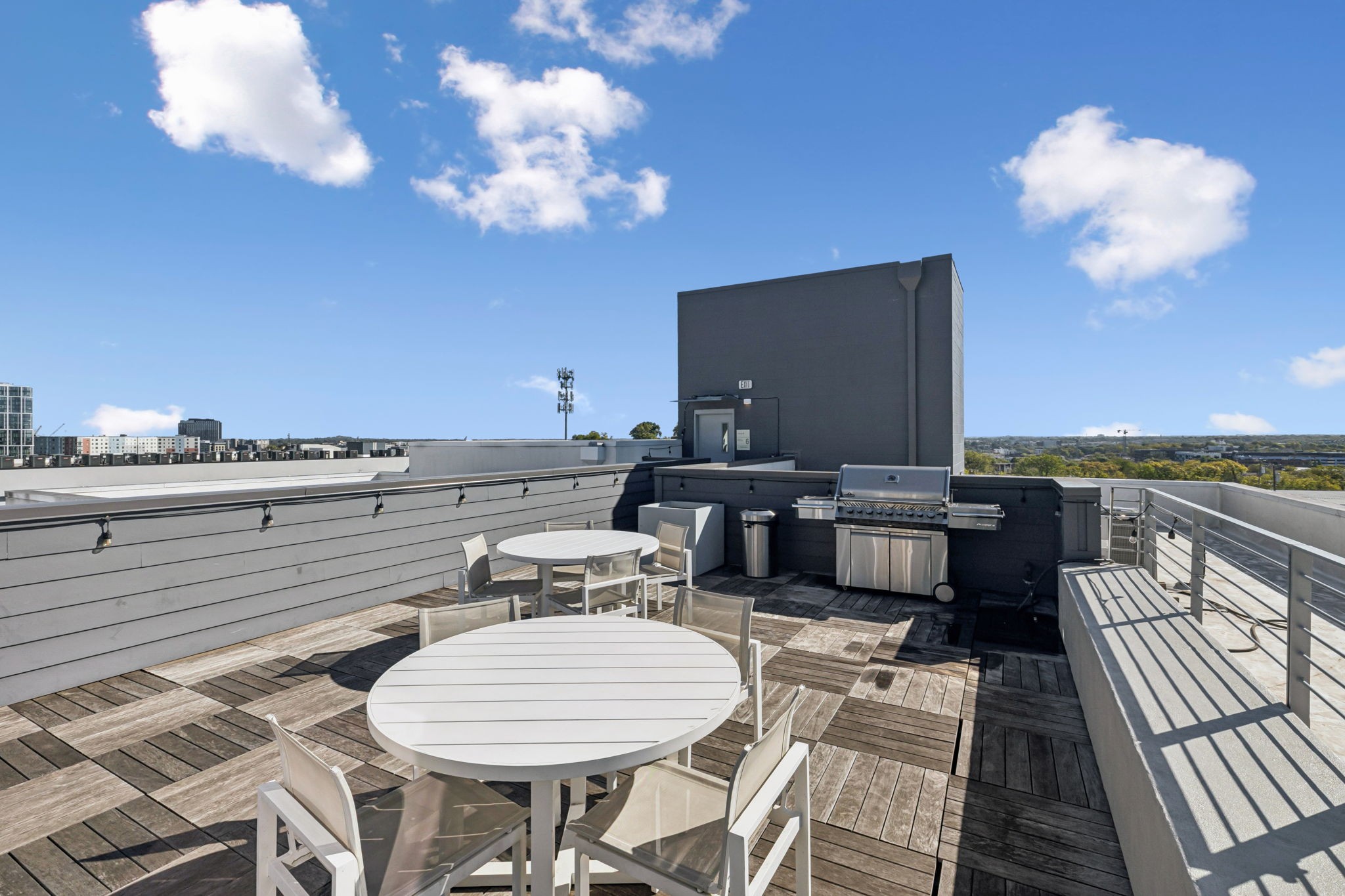 806 Olympic Street, Unit 407 Nashville, TN 37203 - Photo 24 of 28 a view of a terrace with furniture
