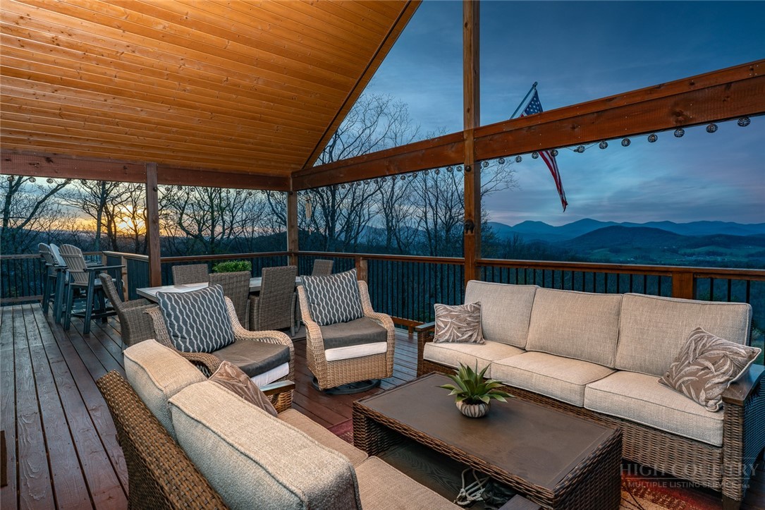 1161 Grandview Dr Extension Boone, NC 28607 - Photo 35 of 43 a roof deck with couch