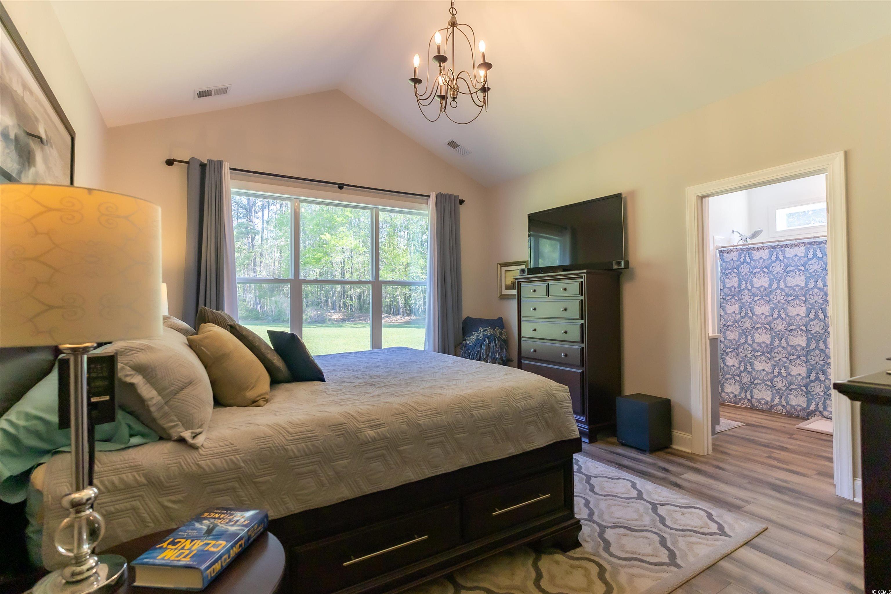 5786 Tranquil Road Conway, SC 29527 - Photo 20 of 36 Bedroom featuring light wood finished floors, visi