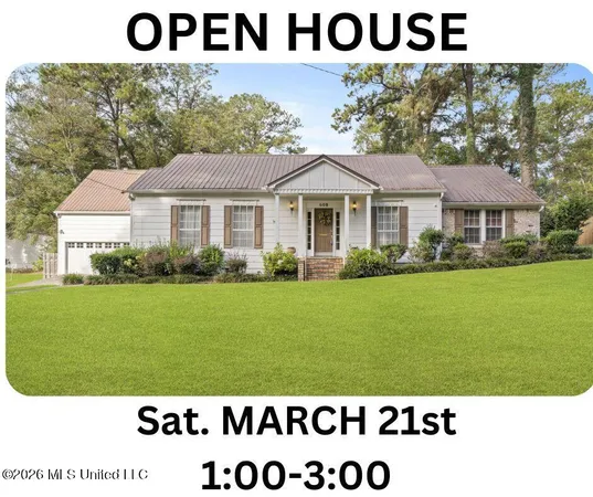 $299,500 | 609 Dabbs Street, Hattiesburg, MS 39401