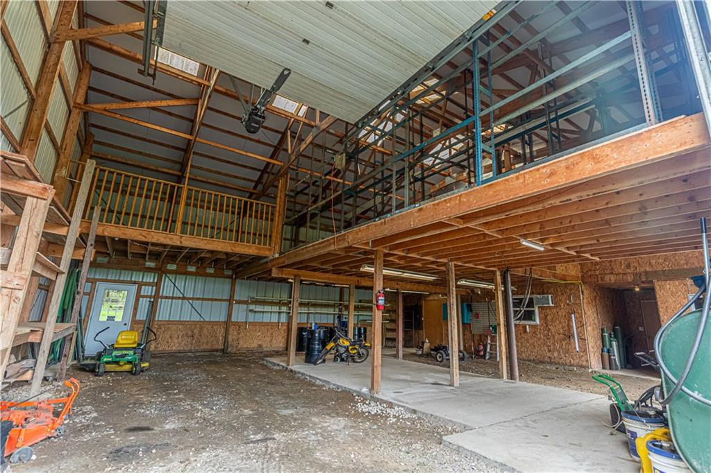 166 Ed Lees Lane Kennerdell, PA 16374 - Photo 34 of 46 View of left 2 bays in garage. Perfect for storing all your "toys"