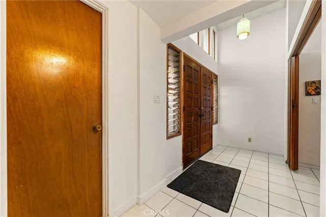 a view of an entryway