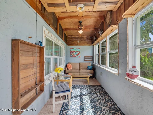 a outdoor space with patio