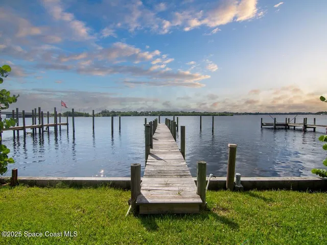a view of a garden with swimming pool