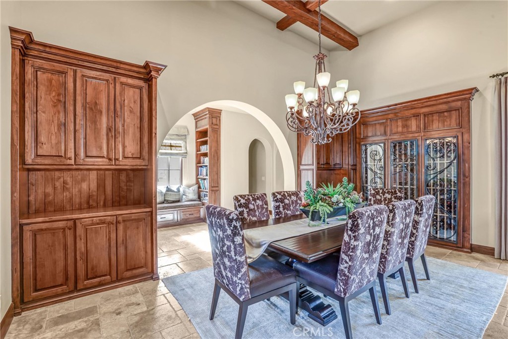 41 Needle Grass Irvine, CA 92603 - Photo 6 of 64 a view of a dining room with furniture and chandelier