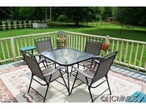 118 Riverside Drive Canton, NC 28716 - Photo 10 of 21 a view of a chairs and table in the yard