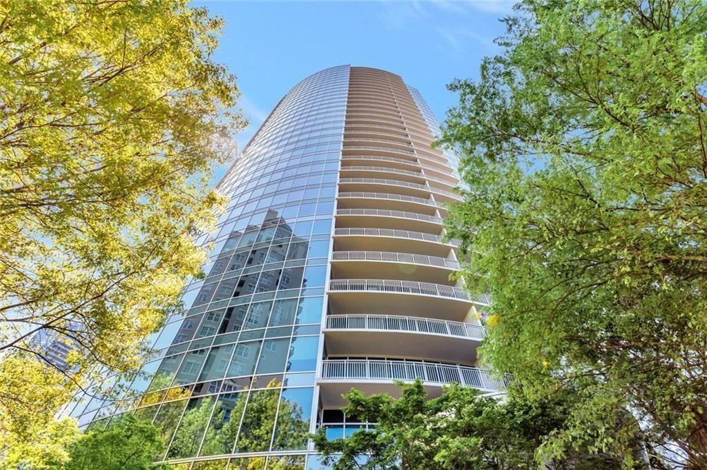 3338 Peachtree Road Northeast, Unit 1706 Atlanta, GA 30326 - Photo 33 of 35 a view of a tall building