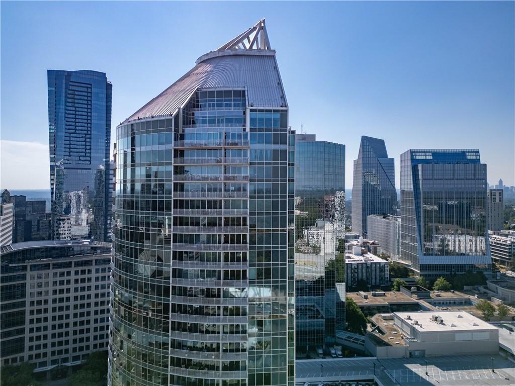 3338 Peachtree Road Northeast, Unit 1706 Atlanta, GA 30326 - Photo 35 of 35 a view of a city with tall buildings