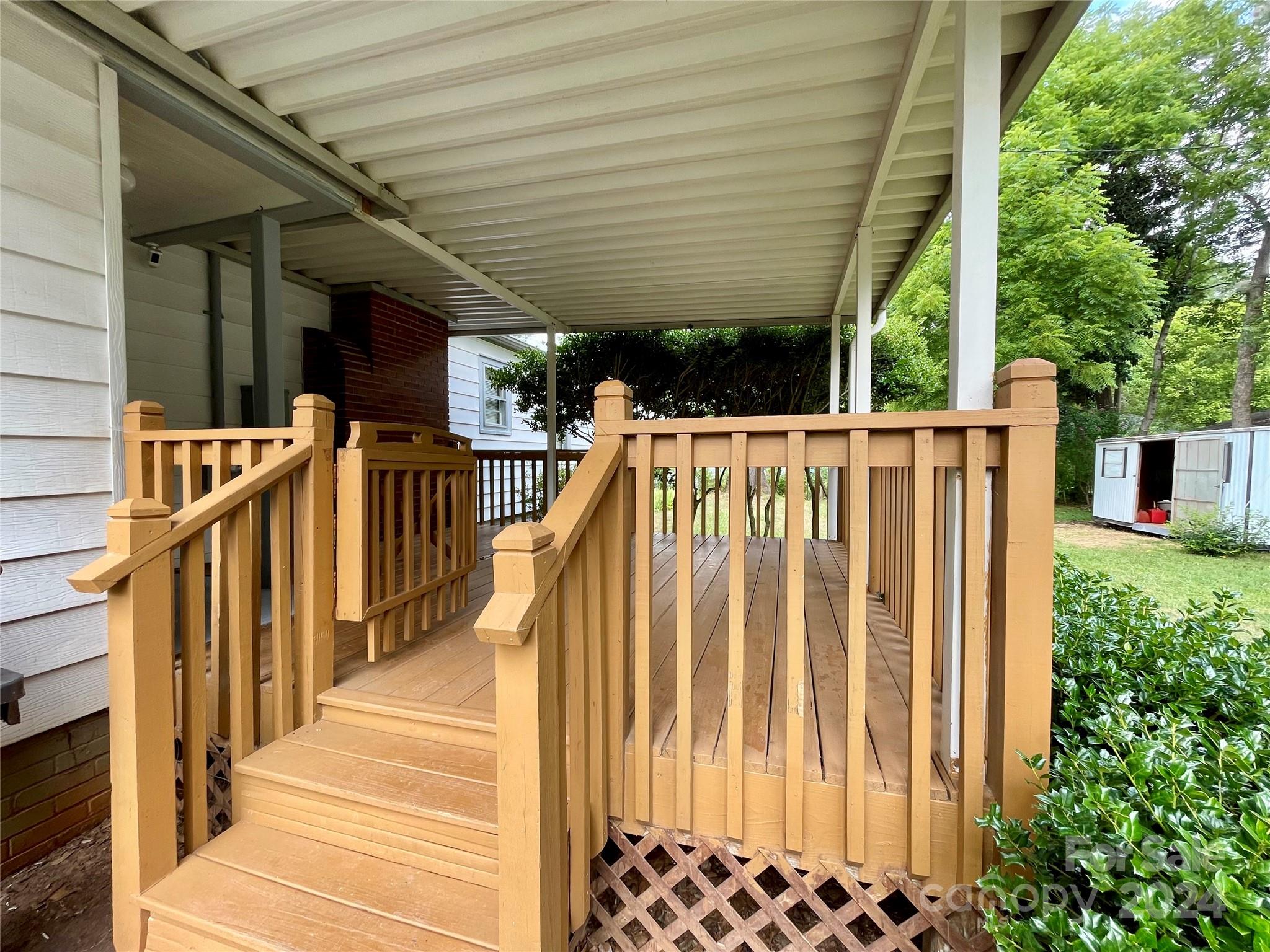 304 Rhyne Street Stanley, NC 28164 - Photo 6 of 38 a view of entryway with a balcony