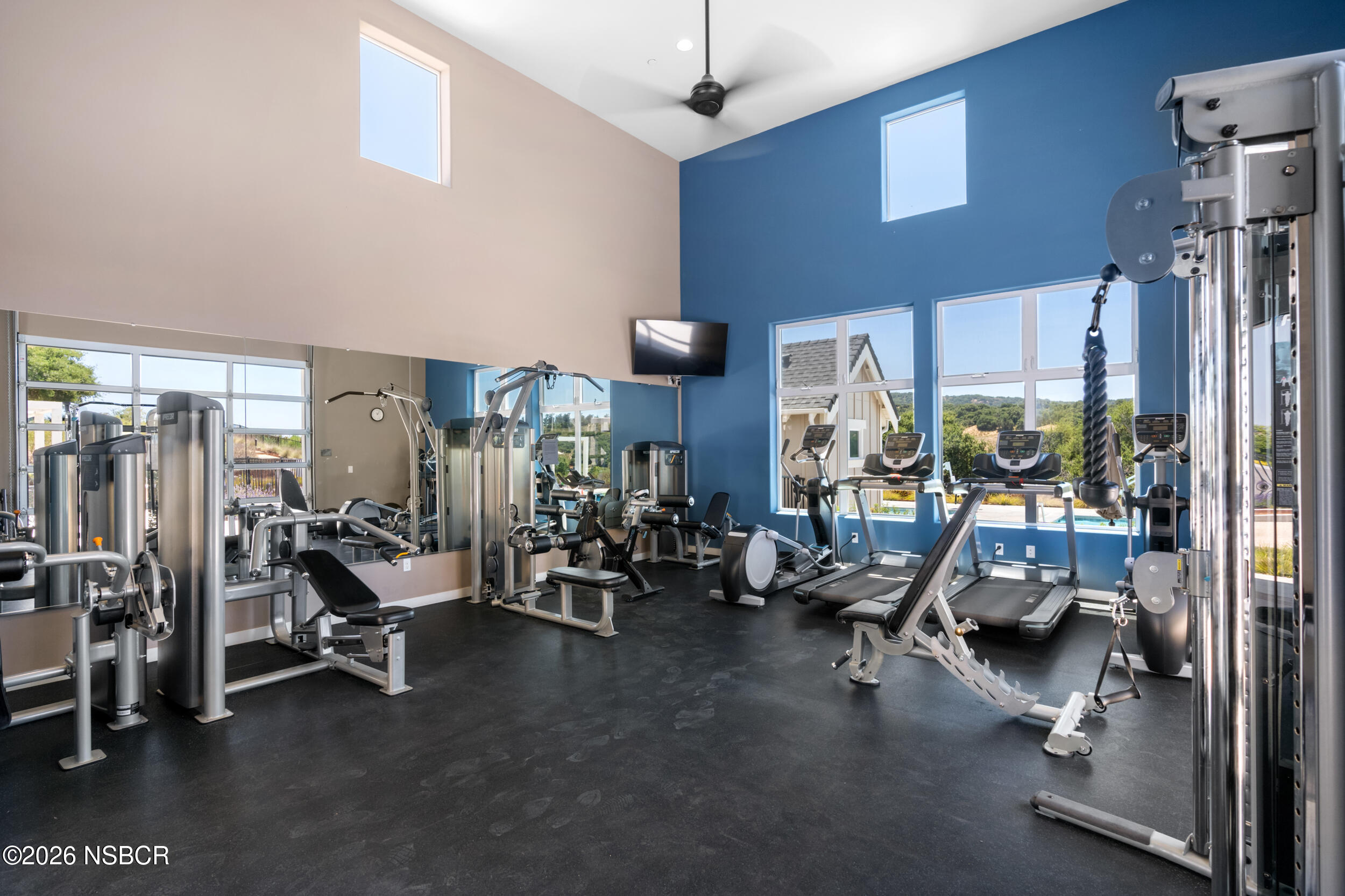 1147 Ginger Place Santa Maria, CA 93455 - Photo 41 of 55 a view of a room with gym equipment