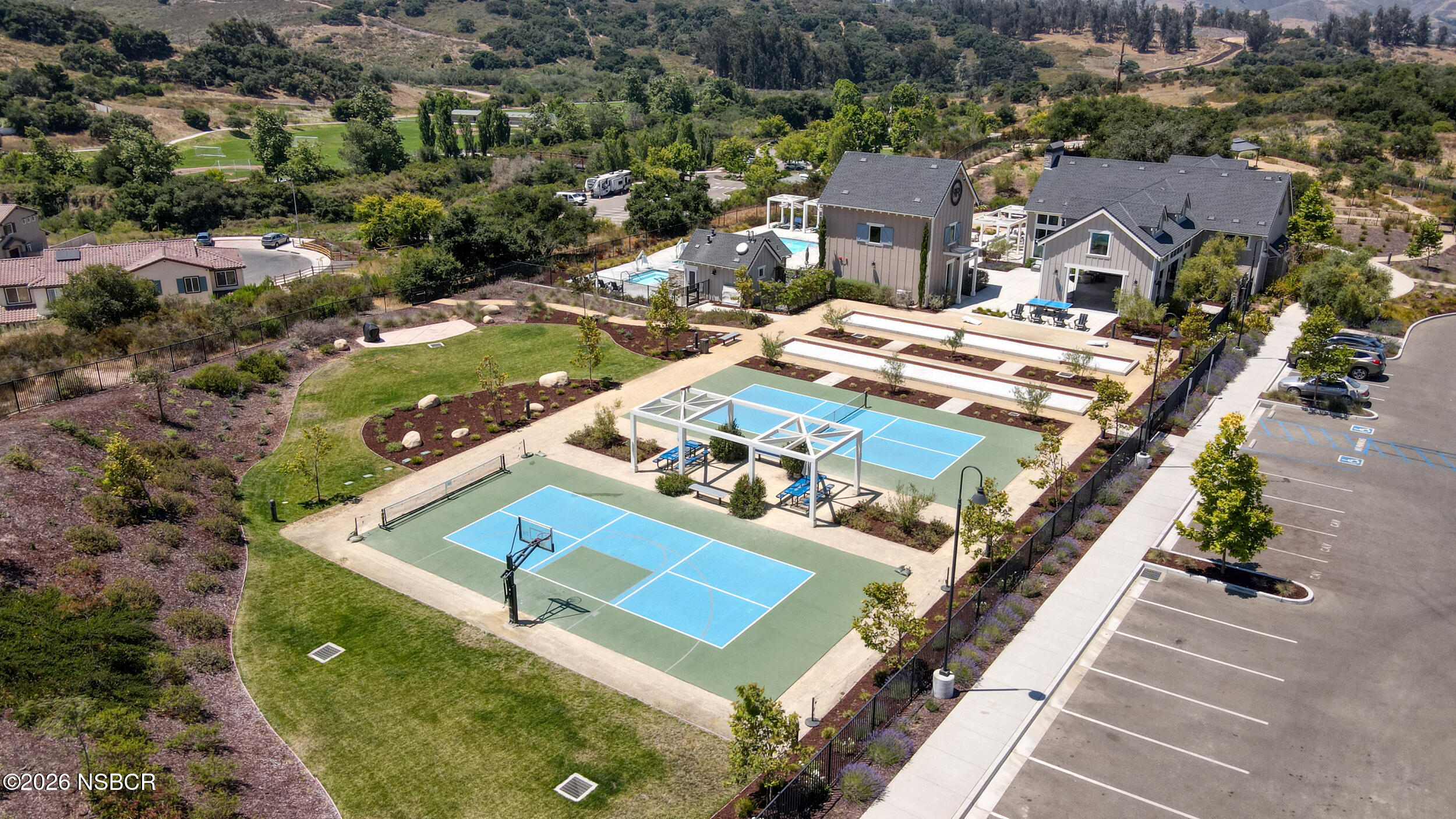 1147 Ginger Place Santa Maria, CA 93455 - Photo 52 of 55 an aerial view of residential houses with outdoor space