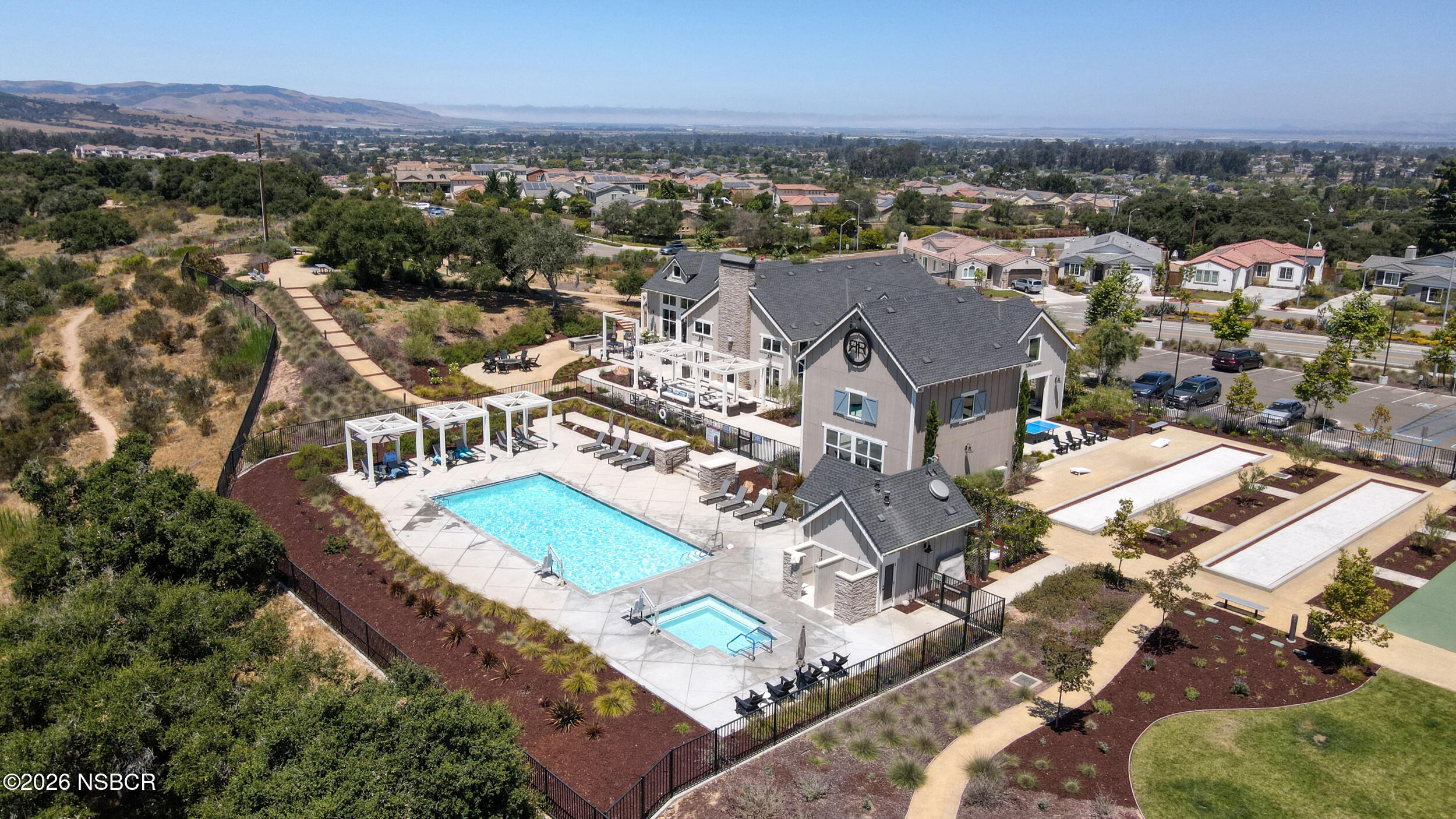 1147 Ginger Place Santa Maria, CA 93455 - Photo 53 of 55 an aerial view of a city with lots of residential buildings
